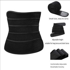 Long+short torso waist shaper. Wrap bands for men/women with sauna effects